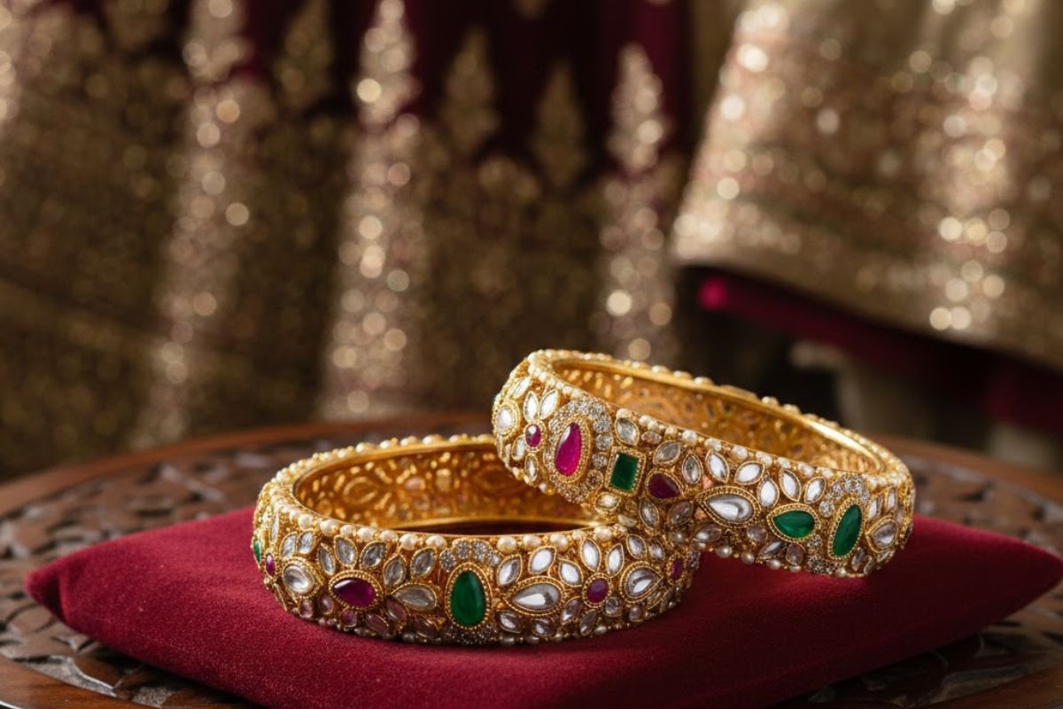 kundan bangels