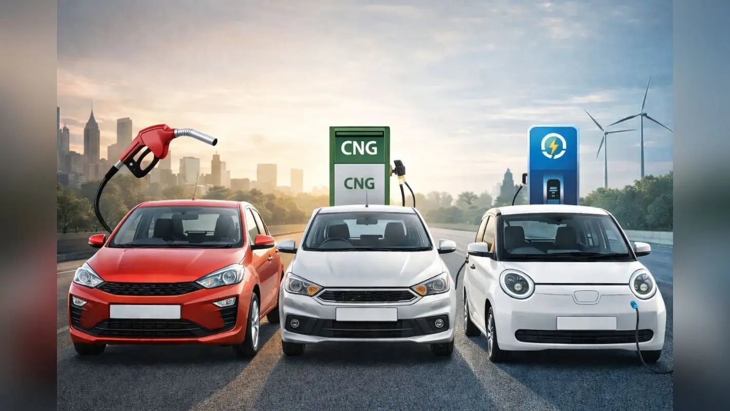 ₹10 लाख से कम में 2030 तक कौन-सी कार बेहतर- पेट्रोल, CNG या इलेक्ट्रिक?