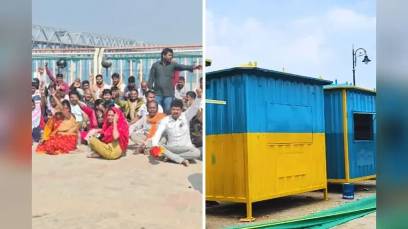 जेपी गंगा पाथ-वे पर फूड स्टॉल आवंटन में देरी, सैकड़ों परिवारों की रोजी पर संकट