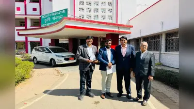 बीएयू कैंपस में एरेक-2026 में सीनियर्स का आयोजन, एक बार फिर लौटा ‘गोल्डन एरा’