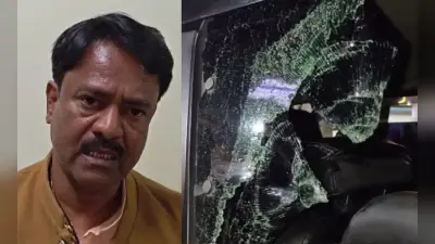बंगाल में भाजपा विधायक के परिवार पर हमला, तृणमूल पर गाड़ी में तोड़फोड़ का आरोप