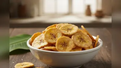 बच्चों के लिए घर पर बनाएं क्रिस्पी और टेस्टी बनाना चिप्स