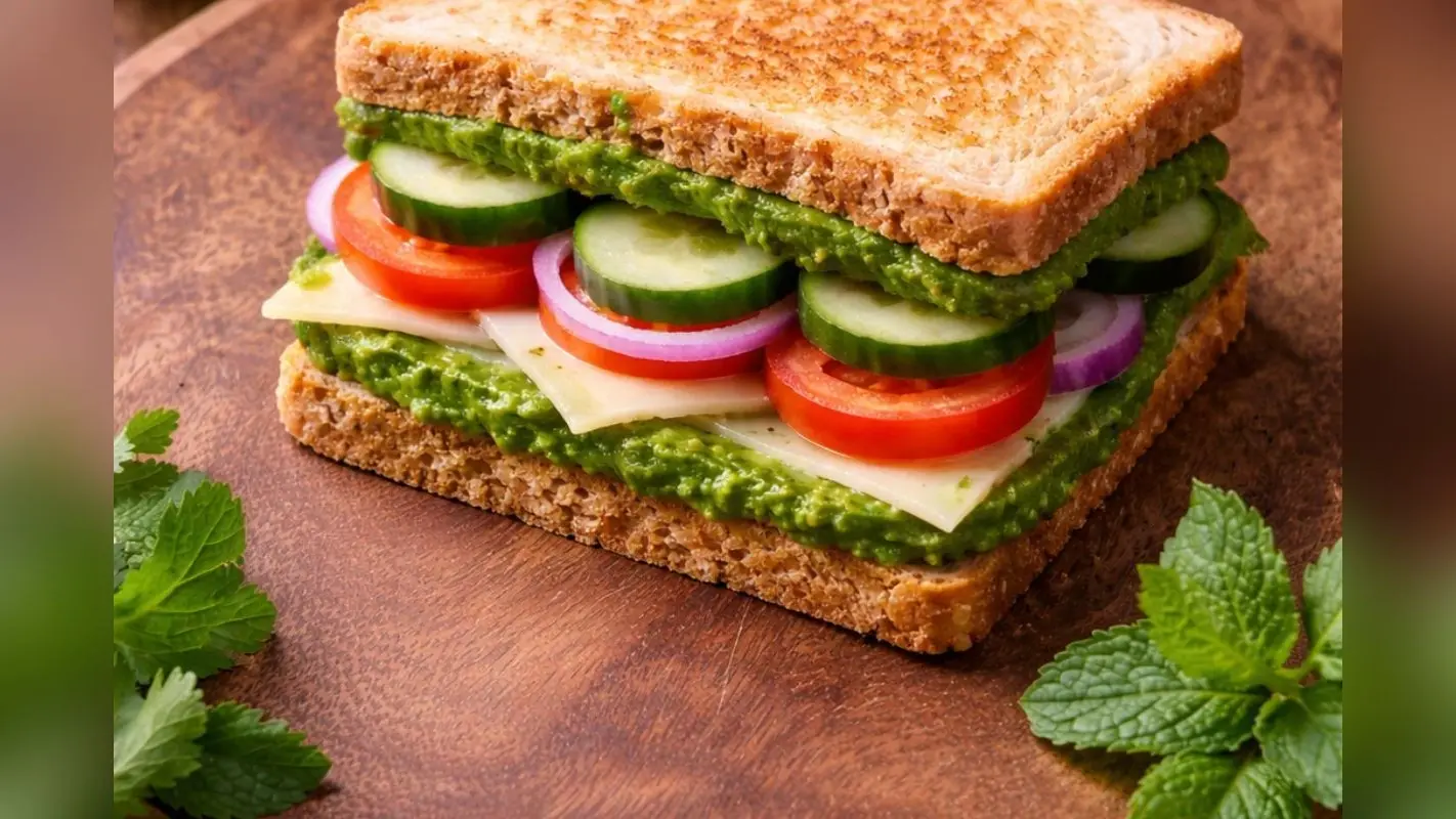 Mint Coriander Chutney for Sandwich: प्लेन सैंडविच को बनाना है मजेदार, तो जरूर ट्राई करें एक बार ये हरी चटनी स्वाद हो जाएगा दोगुना
