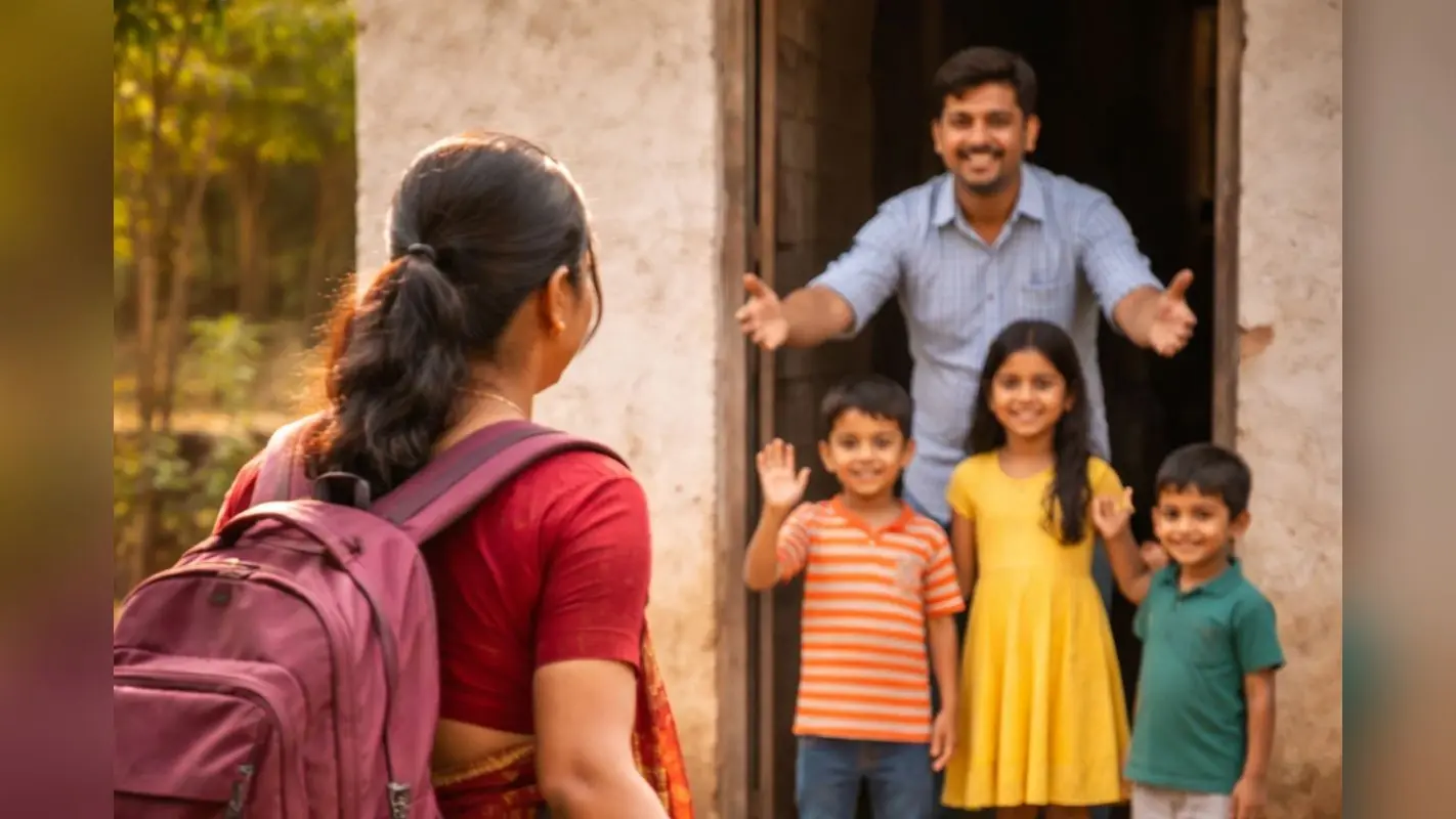 इंस्टाग्राम पर ‘अमीरी’ झाड़ने वाला निकला मजदूर, प्यार में पड़कर 3 बच्चों को छोड़ आंध्र प्रदेश पहुंची झारखंड की महिला
