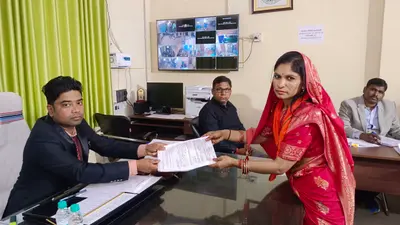 Bokaro News : दो पार्षद प्रत्याशियों ने भरा नामांकन पत्र