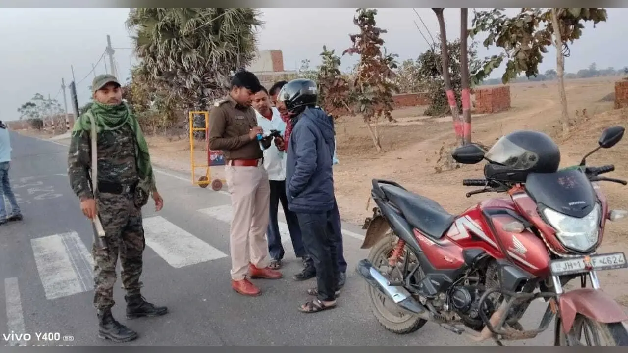बिचकोड़वा पुलिस ने चलाया वाहन जांच अभियान