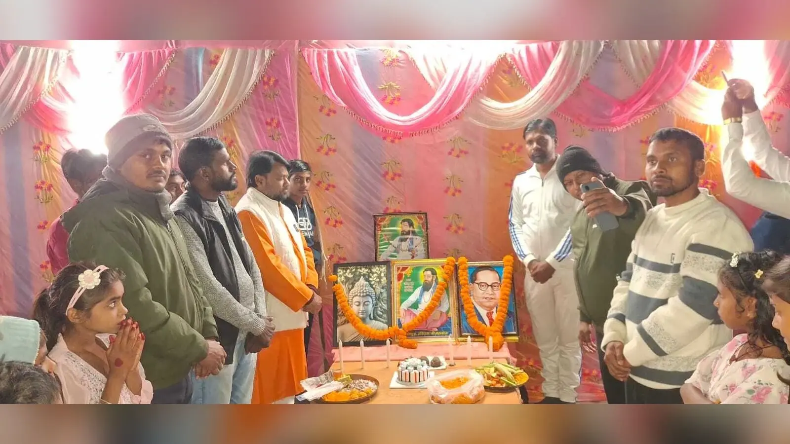 प्रखंड के कई गांवों में मनायी गयी संत रैदास जयंती