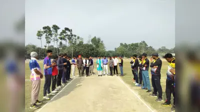स्व रूपेश सिंह मेमोरियल टी20 क्रिकेट टूर्नामेंट का हुआ उद्घाटन
