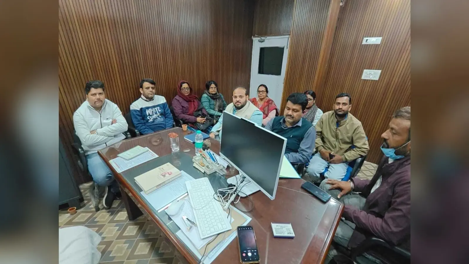 स्वास्थ्य विभाग की बैठक में एनीमिया मुक्त भारत पर दिया गया बल