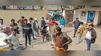 सड़क दुर्घटना में युवक की मौत, परिजनों में कोहराम