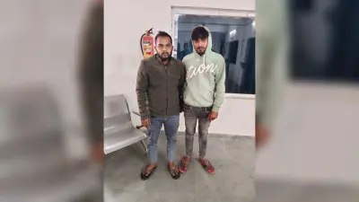 लूटकांड के दो आरोपित गिरफ्तार, बाइक जब्त