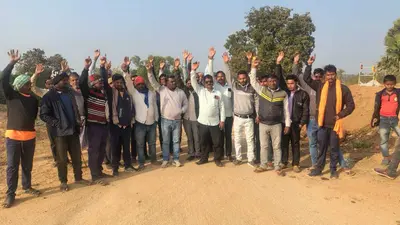 सड़क पक्कीकरण को ले ग्रामीणों ने भेजा पत्र