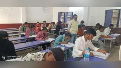 ललमटिया में मैट्रिक एवं इंटर की परीक्षा शांतिपूर्ण रूप से शुरू