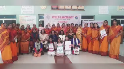 डाक्टरों ने महिलाओं को कैंसर के प्रति महिलाओं को किया सतर्क