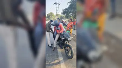 कोलासी बाजार में पुलिस ने चलाया वाहन चेकिंग अभियान