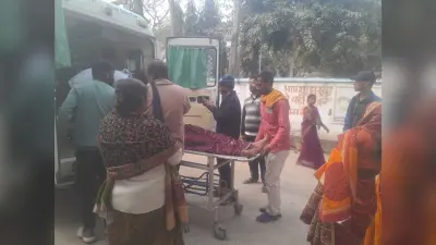 सड़क दुर्घटना में महिला गंभीर रूप से घायल