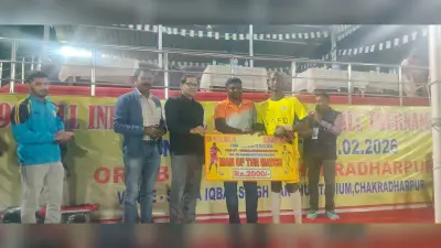 Chaibasa News : डीएमएसएफ ने पीयरलेस कोलकाता को हराया