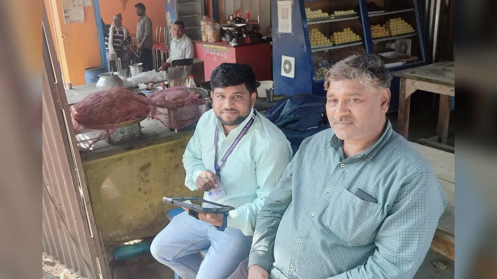 किरणपुर गांव में किया गया सर्वेक्षण