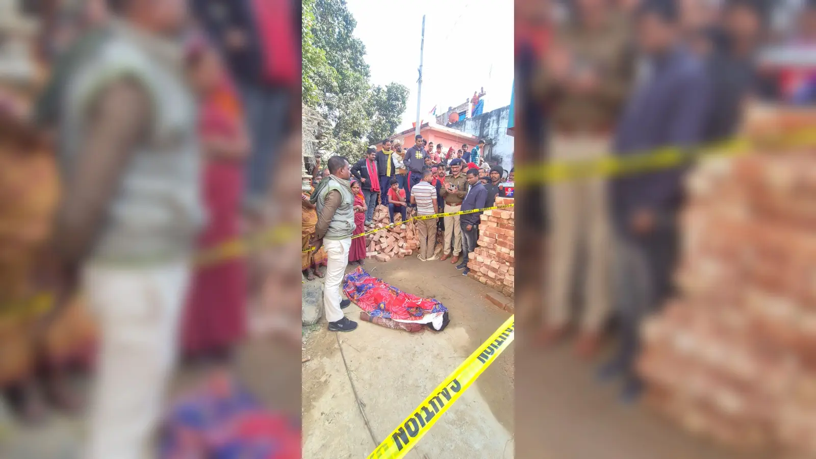 छड़ काटने के दौरान ग्राइंडर मशीन से गर्दन कटने से मिस्त्री की मौत