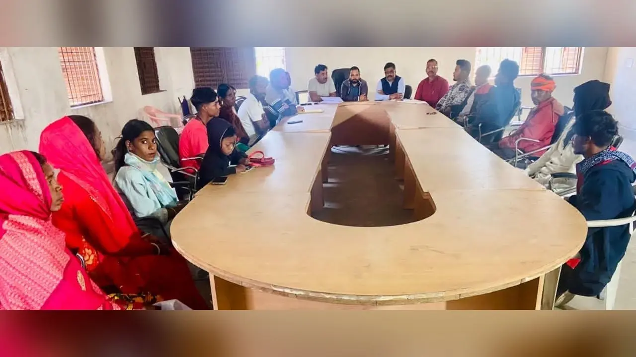सामूहिक विवाह समारोह की सफलता के लिए पंचायत प्रभारी बनाये गये