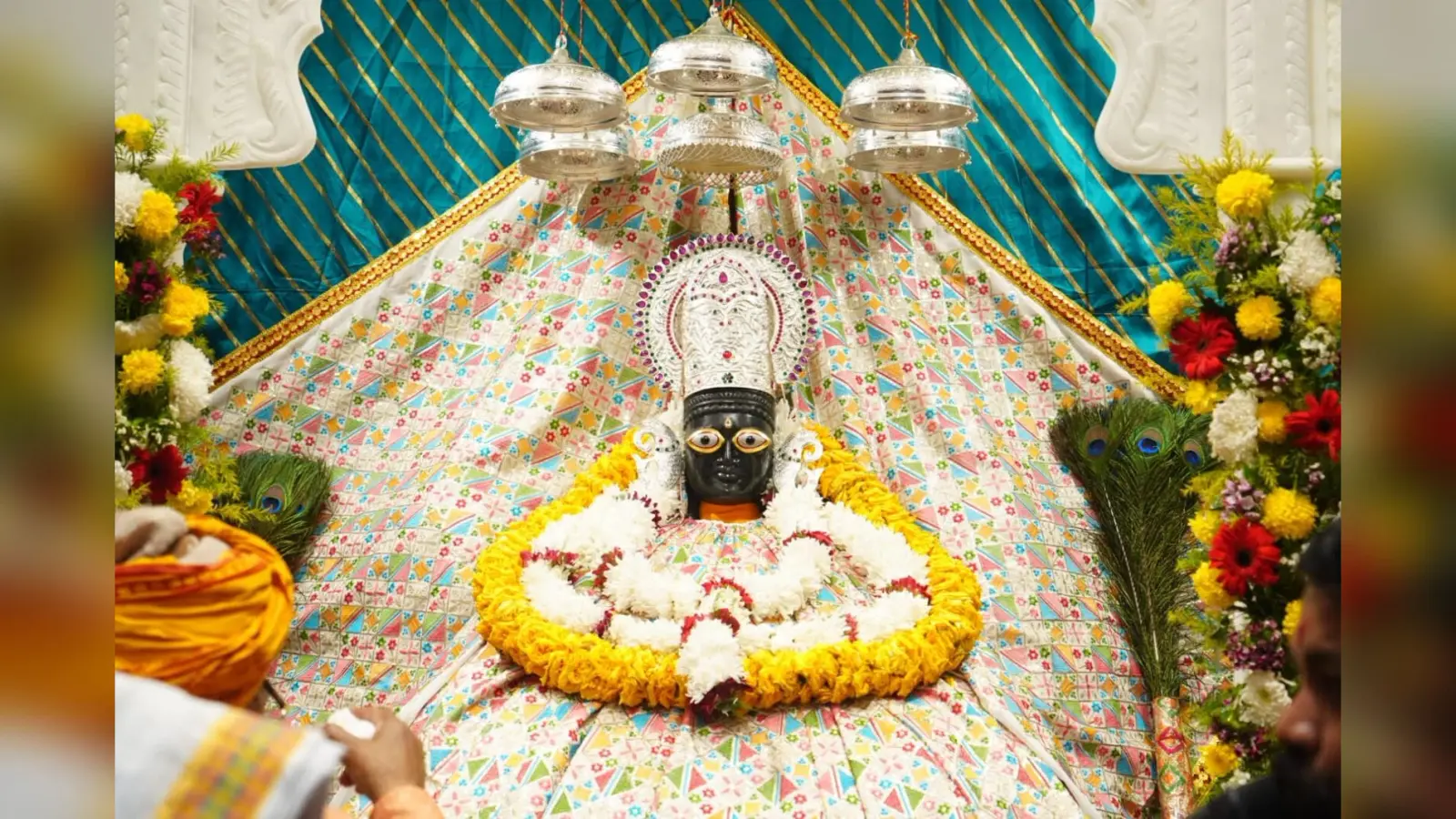 श्याम मंदिर में हुई श्याम बाबा की प्राण प्रतिष्ठा