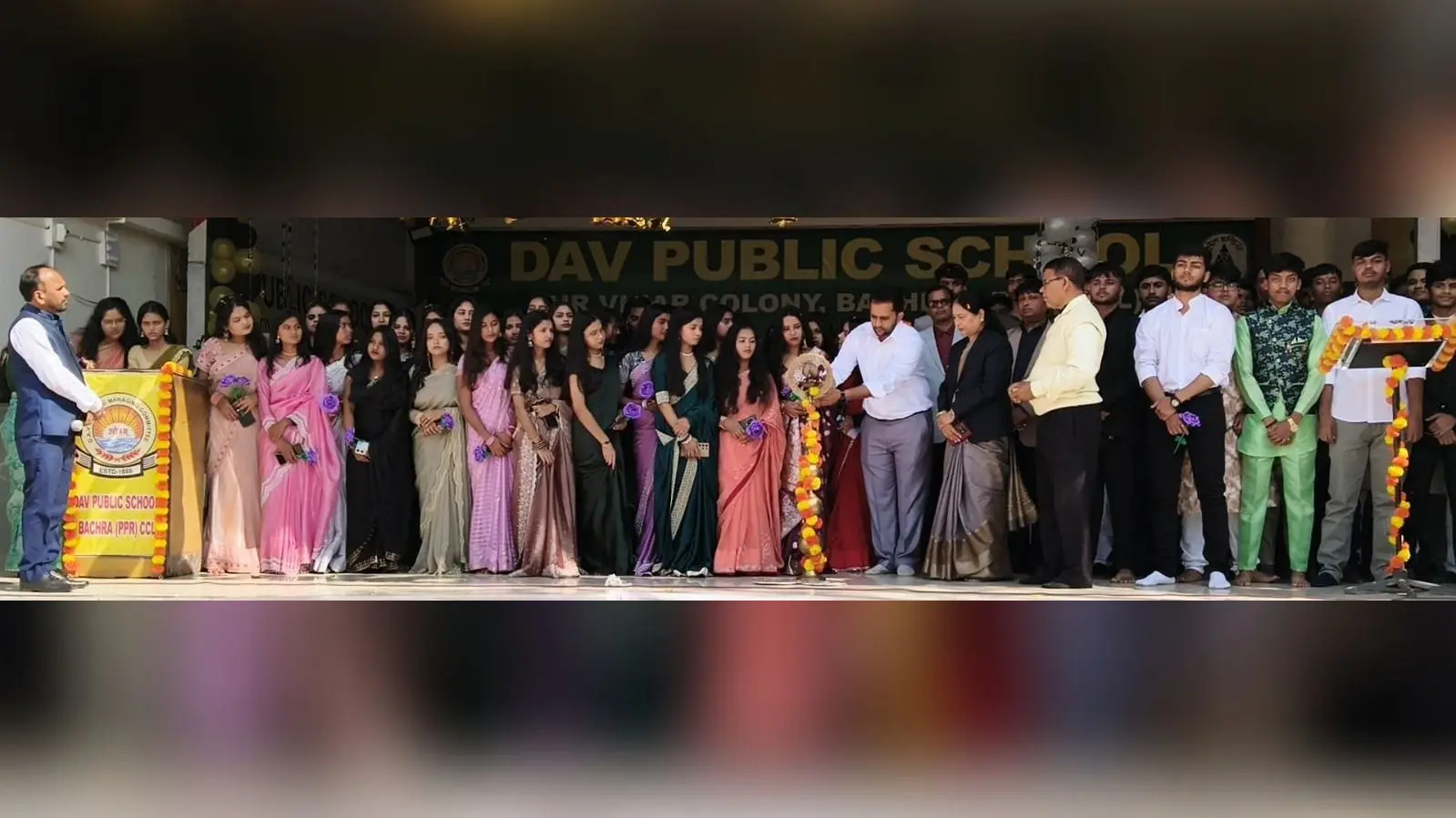 डीएवी बचरा में 10वीं व 12वीं कक्षा के परीक्षार्थियों को दी गयी विदाई