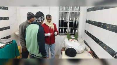डीजे देख रहा किशोर पर चाकू से हमला