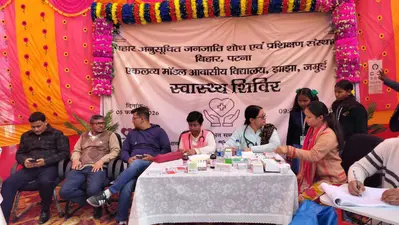शिविर में 115 छात्राओं के स्वास्थ्य का हुआ परीक्षण