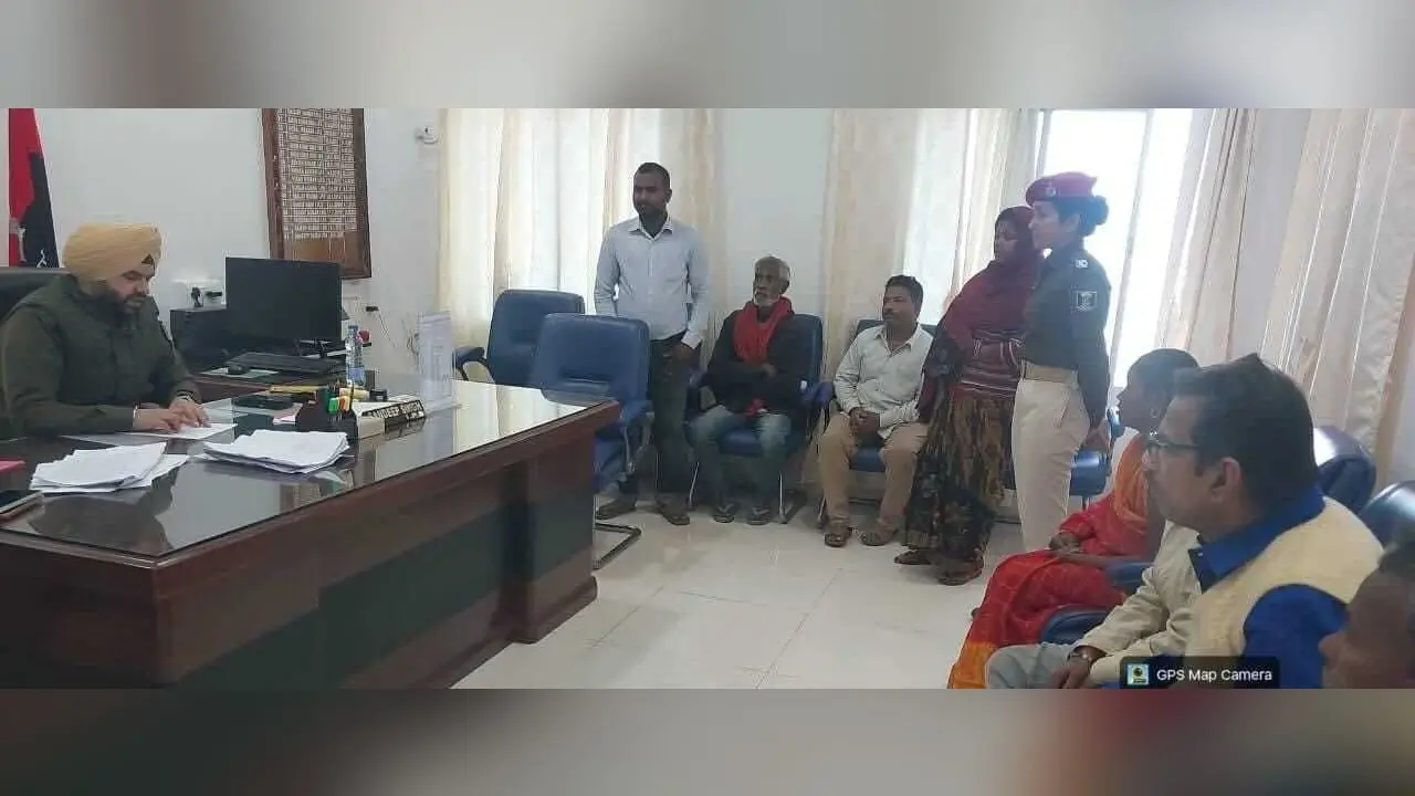 एसपी ने लोगों की सुनी समस्याएं