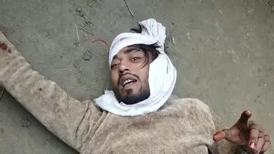 युवक को ग्रामीणों ने पीटकर किया घायल