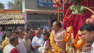 श्रद्धा के साथ हुई लक्ष्मी नारायण प्रतिमा की प्राण-प्रतिष्ठा