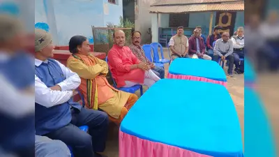 शोकाकुल परिजनों को विधायक ने दी सांत्वना