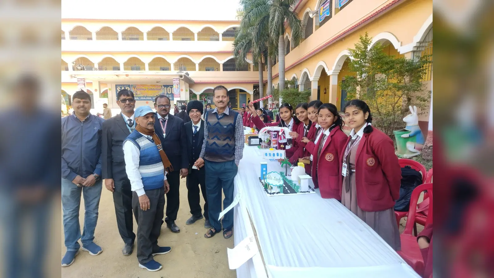 साराडोनिक्स विद्यालय में विद्यार्थियों ने विज्ञान आधारित मॉडल किया प्रस्तुत