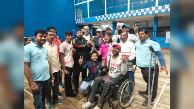 Parlaympic athletics and badminton tournament : बैडमिंटन में लक्ष्मी कुमारी और दिव्यांशु बने विजेता