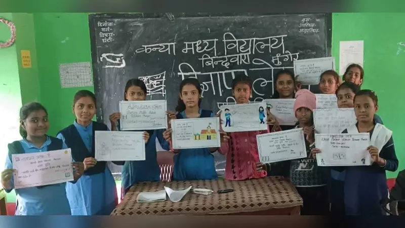 विज्ञापन लेखन में खुशी, प्राची व सौम्या प्रथम
