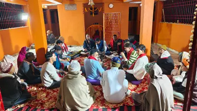महावीर मंदिर के स्थापना दिवस पर सुंदरकांड पाठ हुआ