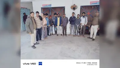 सालमारी पुलिस ने 10 शराबियों को किया गिरफ्तार