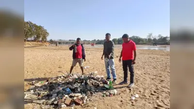 पिकनिक स्पॉट बकसपुर में गंदगी का अंबार