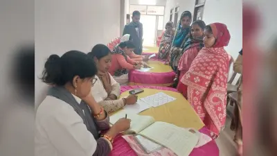 153 गर्भवती महिलाओं का हुआ स्वास्थ्य परीक्षण, दी गयी दवा