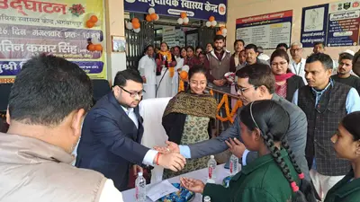 भगवानपुर सीएचसी में डीएमन ने फाइलेरिया उन्मूलन कार्यक्रम का किया शुभारंभ