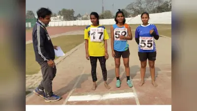 दौड़ में डीएस काॅलेज व अररिया काॅलेज, शाॅट पुट में केबी झा कालेज व पूर्णिया महिला कॉलेज विजेता