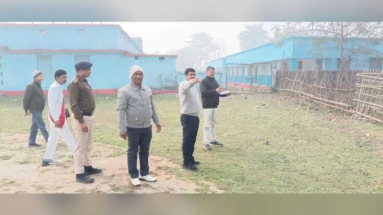 राघोपुर में स्कूल मैदान का होगा कायाकल्प