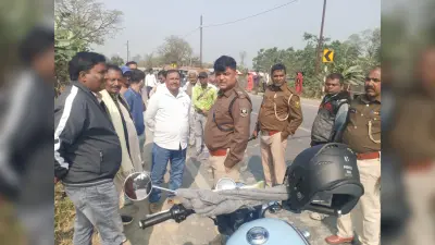 एनएच 81 पर ट्रक ने बाइक सवार युवक को मारी टक्कर, मौत