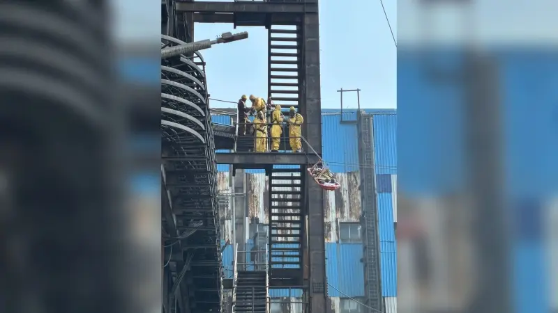 Bokaro News : सीआइएसएफ और एनडीआरएफ ने किया मॉक ड्रिल
