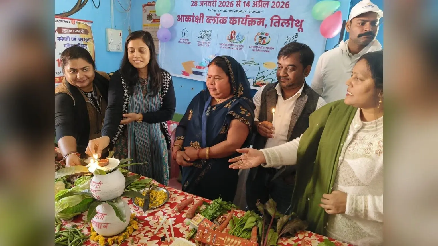 चंदनपुरा पंचायत से आकांक्षी प्रखंड संपूर्णता अभियान 2.0 का शुभारंभ