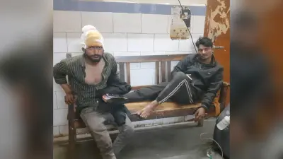 दो ट्रकों की टक्कर में चालक सहित तीन घायल, एक की हालत गंभीर