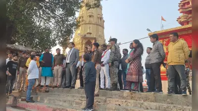 मंदिर परिसर में भारी संख्या में पुलिस व एसएसबी जवान की होगी प्रतिनियुक्ति