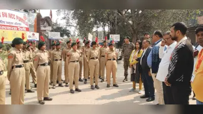 फाइलेरिया दवा सेवन के लिए एनसीसी कैडेट्स ने लोगों को किया जागरूक