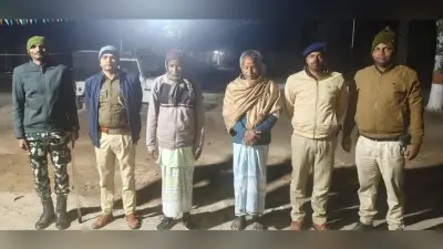 फरार वारंटियों के खिलाफ पुलिस की बड़ी कार्रवाई, दो गिरफ्तार