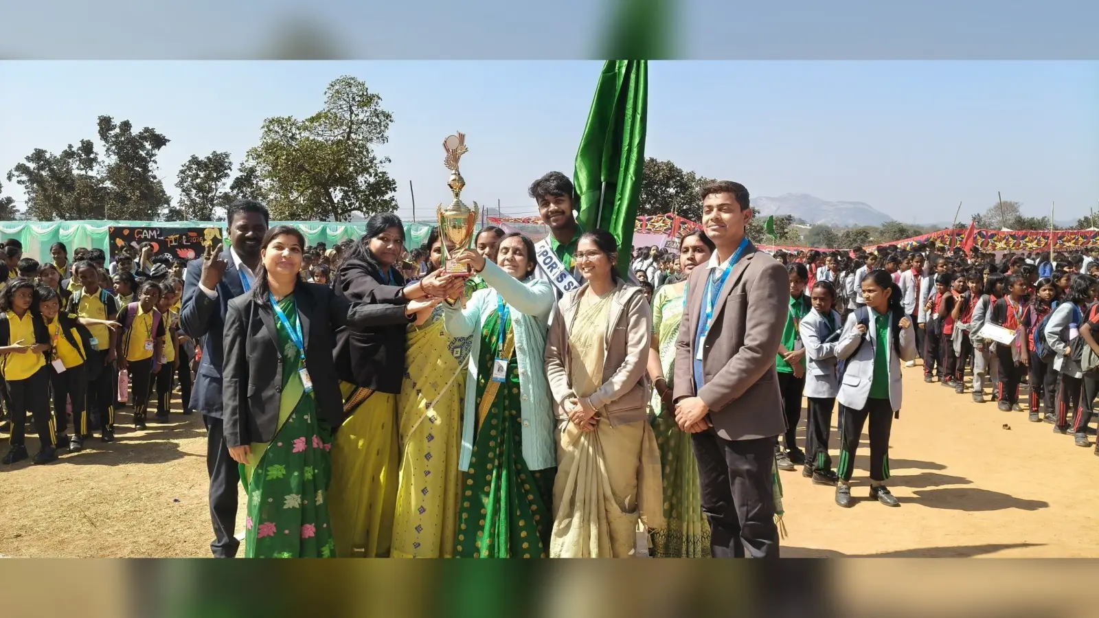 खेल प्रतियोगिता में सरस्वती हाउस अव्वल